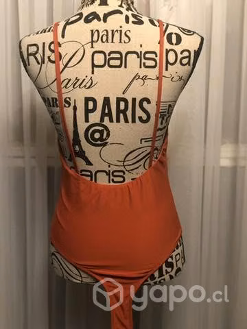 Hermoso body, color terracota talla s-m - Imagen 3