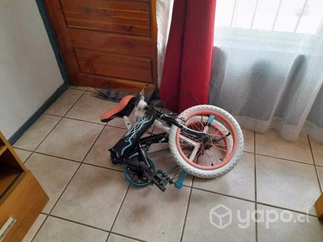 Disney Bia Bicicleta Plegable Oficial Aro 16