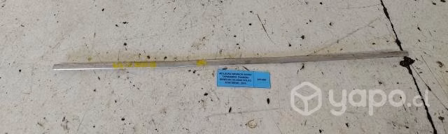 Moldura Inferior Vidrio Tapabarro Trasero Derecho