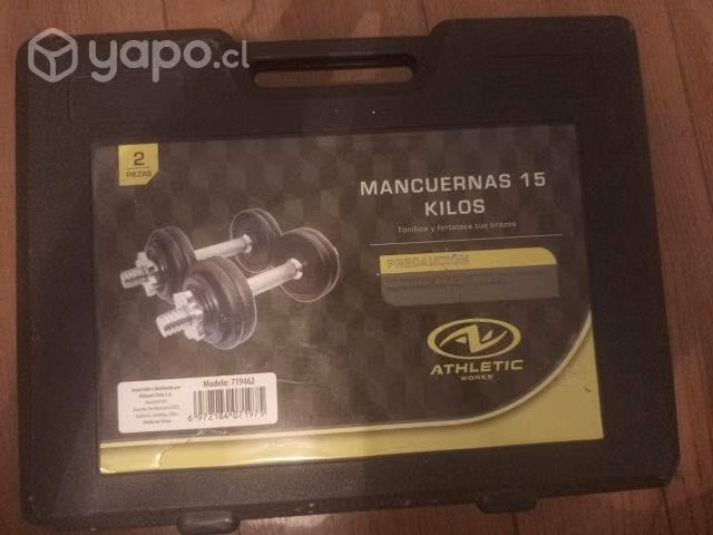 Mancuerna 15 Kilos