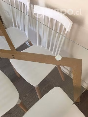 Mesa de comedor 6 sillas