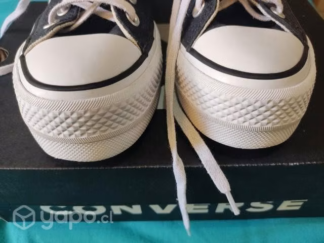 Zapatillas converse con plataforma 36.5 (23cm)