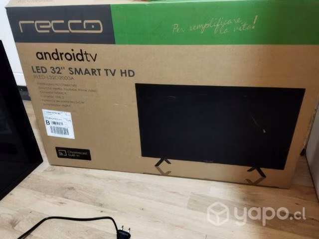 Televisor Smart TV Marca Recco con sistema Android