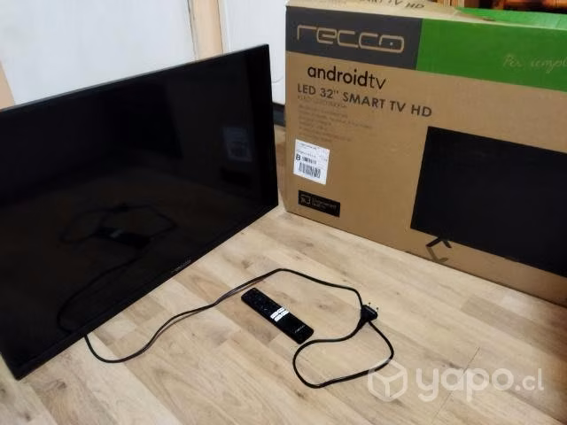 Televisor Smart TV Marca Recco con sistema Android