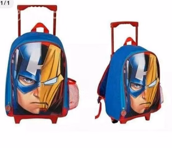Mochila Avengers con ruedas original