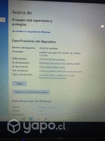 Notebook acer aspire - Imagen 3
