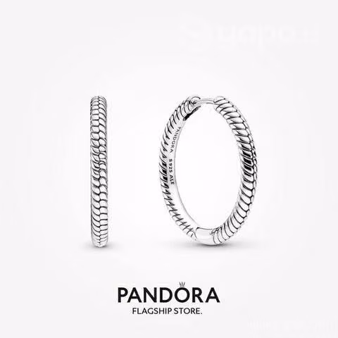 Aro Pandora Para Charms. Plata 925 ale