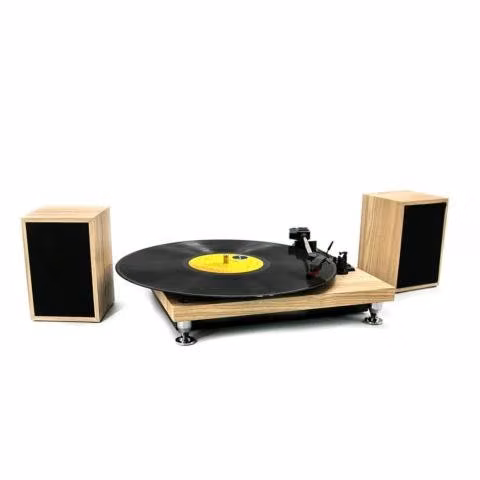 Tocadiscos Tornamesa Vinilo 3 Velocidades + Parlan