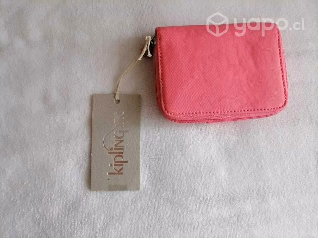 Billetera mediana rectangular kipling rosada - Imagen 5