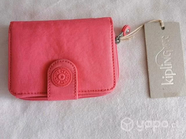 Billetera mediana rectangular kipling rosada - Imagen 2