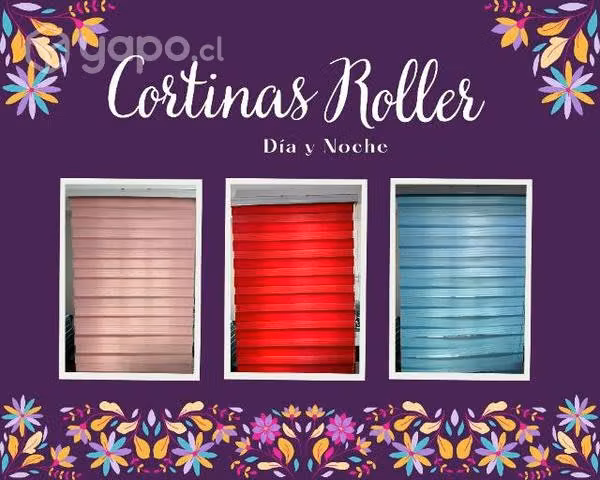 cortinas roller día y noche al mejor precio