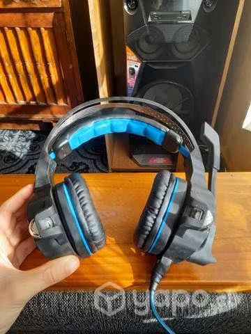 Audifonos gamer USB Kotion Each + driver instalado