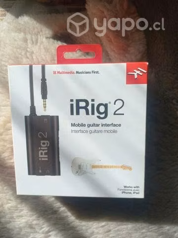 Irig 2 - sellado - nuevo - interfaz guitarra