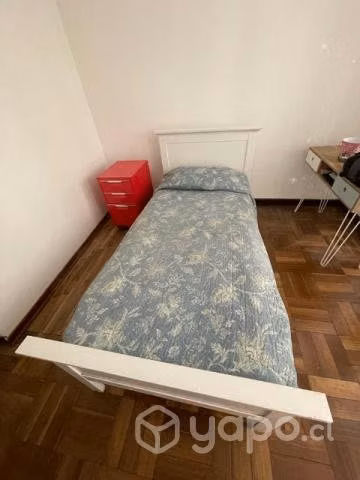 Cama una plaza y colchón