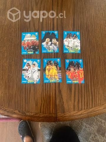 Pack de 6 cartas magic moments de la euro 2020