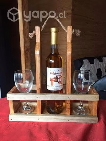 Botellero en madera