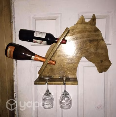 Botellero en madera