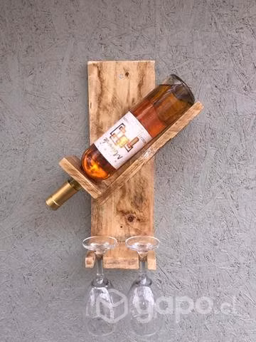Botellero en madera