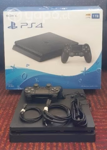 Sony PlayStation 4 slim 1 Tb + 6 Juegos
