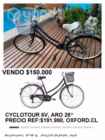 Bicicleta Oxford Paseo Mujer