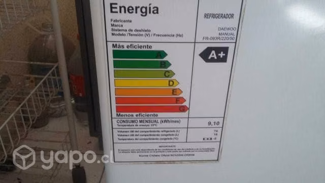Frigobar daewoo - Imagen 3