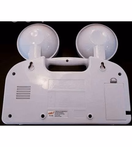 Lampara De Emergencia Led 2 Focos Recargable Salid
