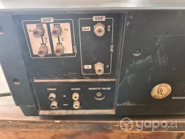 VHS Panasonic de 1970 al 1976 muy bien conservado