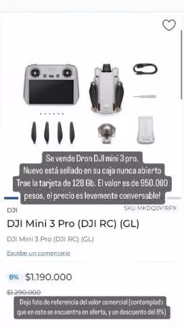 Dron DJI 3 mini Pro