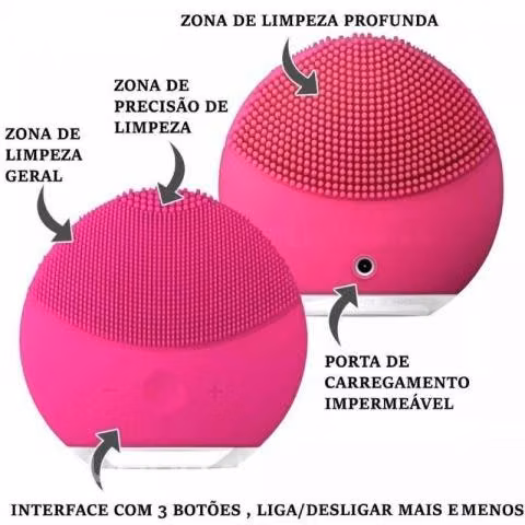 Exfoliador Facial Masajeador Electrico De Rostro