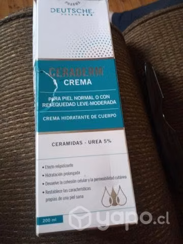 Ceraderm cremas hidratante corporal nuevas 200 ml