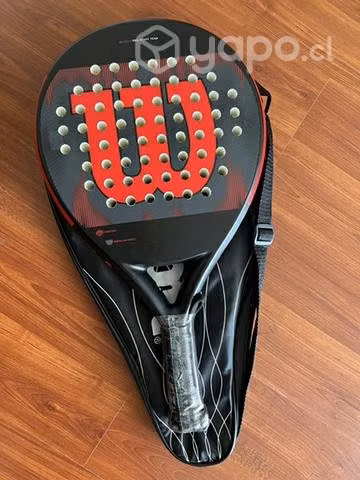 Pala Padel Wilson Pro Staff Team Nueva + Bolso