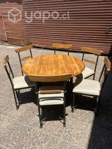 Mesa comedor con 6 sillas - Imagen 4