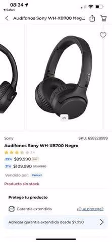 Audifonos Sony