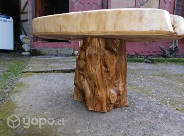 Mesa de centro secuoya