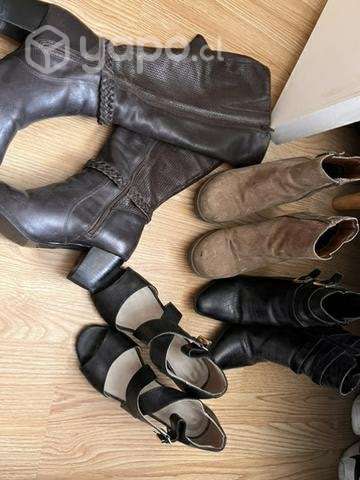 Lote de botines, botas y chalas alta - Imagen 4