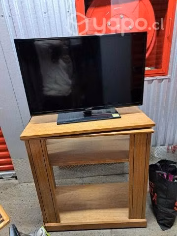 Mueble TV plataforma giratoria