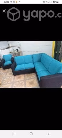 Living tipo L 6 cuerpos,
