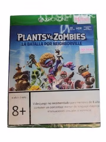 Plants vs. Zombies Xbox One Nuevo Sellado