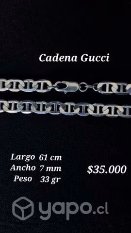 Cadenas de plata nacional 925 distintos modelos - Imagen 3