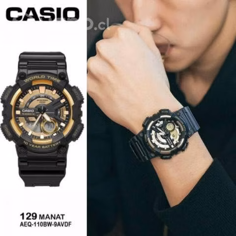 Reloj casio aeq110w-1a9 nuevos somos tienda