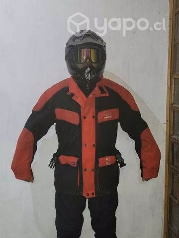 Chaqueta moto adventure hombre