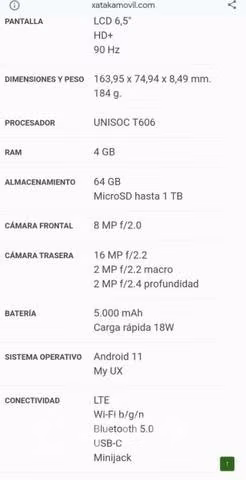 Celular motorola moto e32