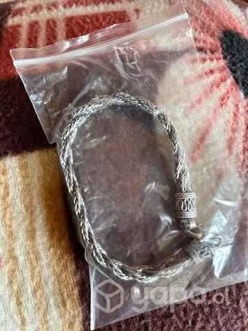 Pulsera de plata Espiga trenzada - Imagen 3