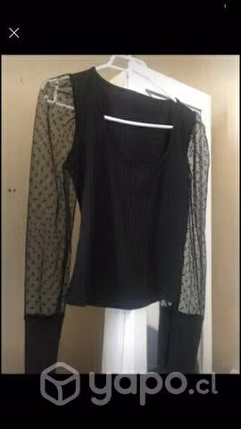 Polera alaniz lentejuelas