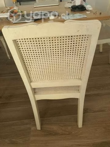 6 Sillas provenzales para renovar/ tapizar - Imagen 4