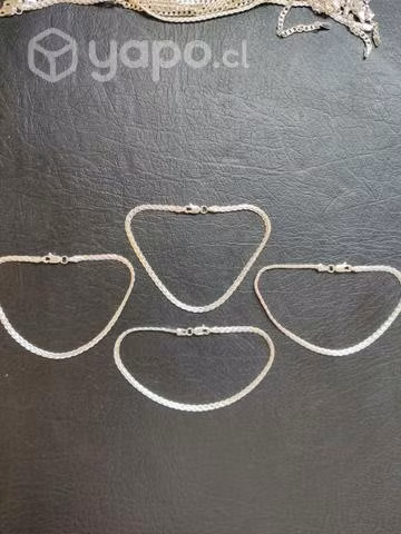 Pulseras y cadenas plata - Imagen 4