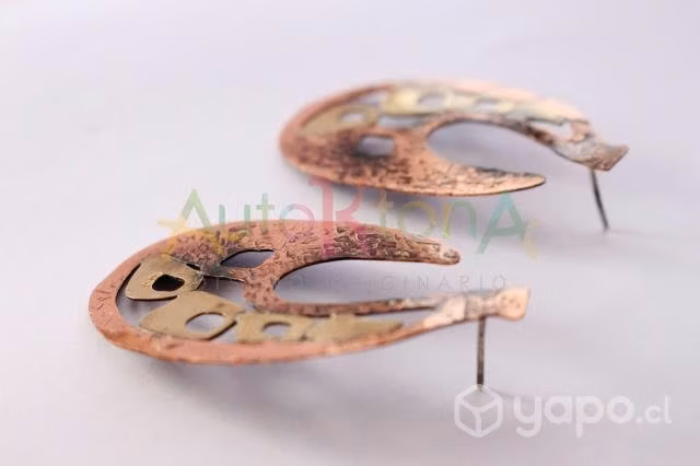 aros de cobre y bronce nuevos