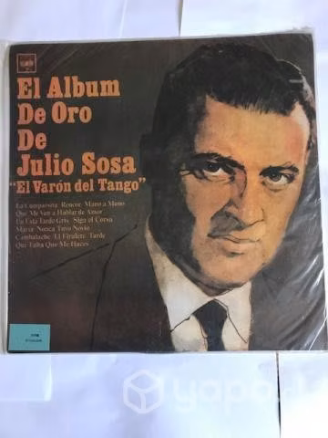 JULIO SOSA EL VARON DEL TANGO vinilo