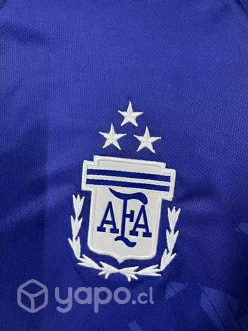 Camiseta Argentina Campeón Messi Estrellas 2022 - Imagen 2