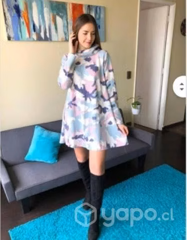 Vestidos campana en algodón. Talla standar dan ha - Imagen 3